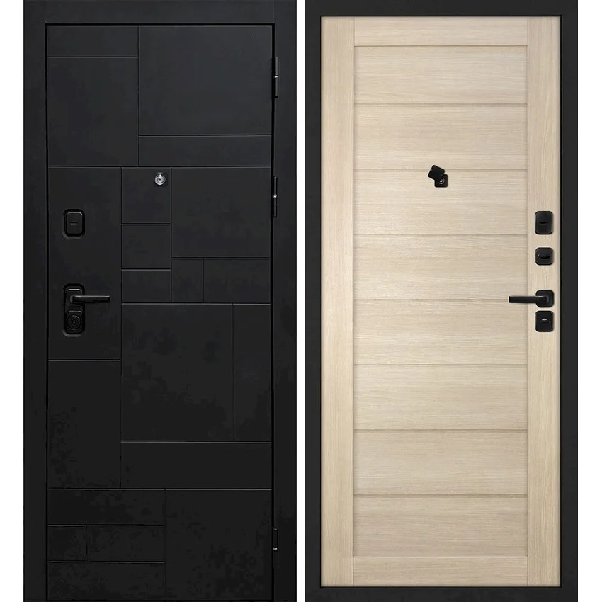 Входная дверь Лабиринт-201 панель сборная капучино