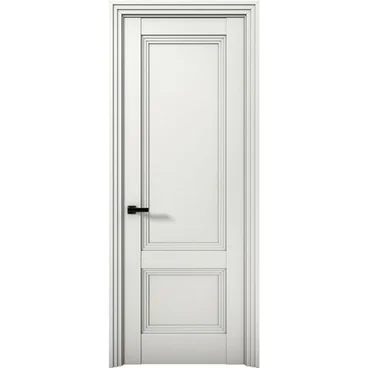 Межкомнатная дверь экошпон Кобальт 39 милк глухая