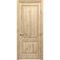 Межкомнатная дверь массив дуба Дверцов Ливорно глухая с сучком без отделки
