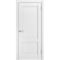 Межкомнатная дверь экошпон Luxor ЛУ-51 белая глухая