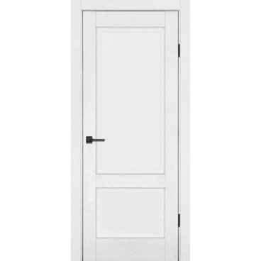 Межкомнатная дверь ПЭТ Классика-2 лотос белый глухая