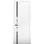 Межкомнатная дверь Палладий 8 аляска со стеклом