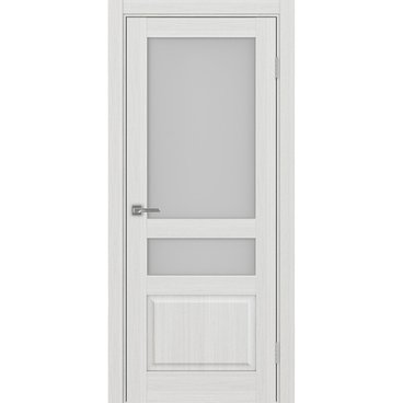 Межкомнатная дверь Тоскана 631.221 ясень серебристый со стеклом