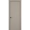 Фото межкомнатной двери керамик FL 1 бежевый глухая