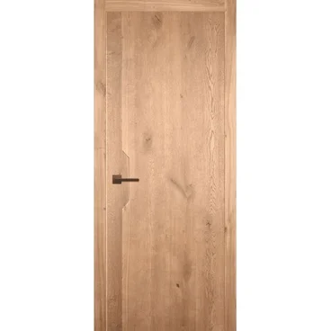 Межкомнатная дверь массив дуба Легно 5 дуб натуральный глухая