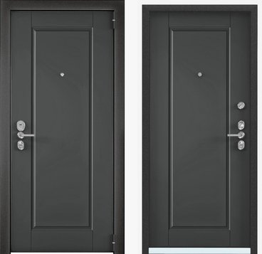 Входная стальная дверь Torex Ultimatum Next панель UC-4 цвет графит матовый с двух сторон