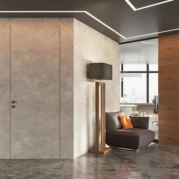 Скрытая дверь под покраску Hide S3 от себя кромка ABS