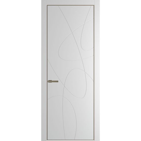 Межкомнатная дверь 6PA крем вайт глухая