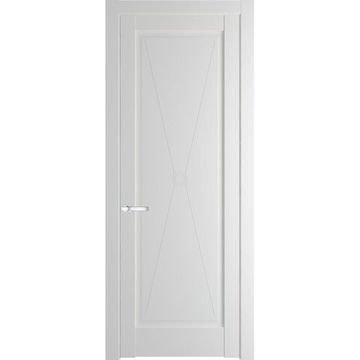 Межкомнатная дверь 1.1.1PM крем вайт глухая