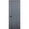 Межкомнатная дверь Палладий 10 антрацит глухая