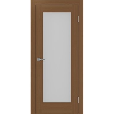 Межкомнатная дверь экошпон Турин Neo 501.2 орех со стеклом