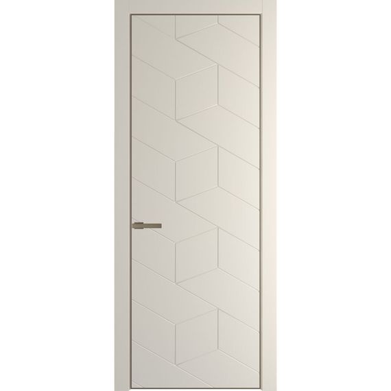 Межкомнатная дверь 9PA кремовая магнолия глухая