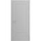 Фото двери Аура 2 светло-серая эмаль глухая