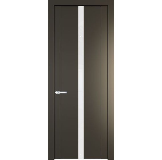 Межкомнатная дверь 1.8P перламутр бронза остеклённая