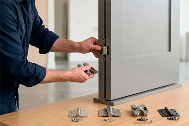 Как подобрать дверную фурнитуру под вес полотна: таблицы расчётов и стандарты