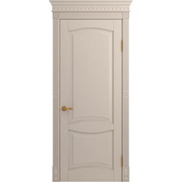 Межкомнатная дверь массив дуба Viporte Классика 2 прованс глухая