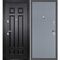 Входная дверь Гера 2 венге панель гладкая серая