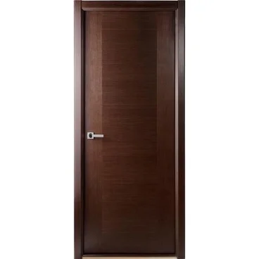 Межкомнатная дверь шпонированная Belwooddoors Классика Люкс венге глухая