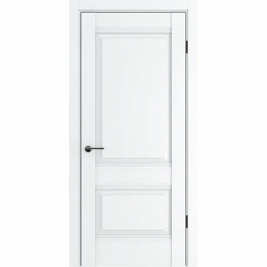 Межкомнатная дверь экошпон ДП-51 white pearl глухая