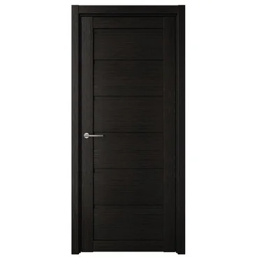 Межкомнатная дверь Вена эко-шпон тёмный кипарис глухая
