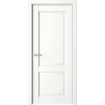 Межкомнатная дверь Эрмитаж 4 винил белый глухая