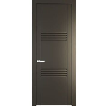 Межкомнатная дверь 1.3P перламутр бронза глухая