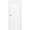 Межкомнатная дверь экошпон Турин 502U.11 белый снежный глухая