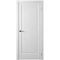 Межкомнатная дверь экошпон Нова 1 ясень белый глухая