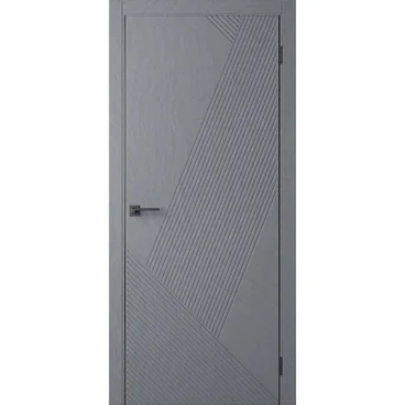 Межкомнатная дверь экошпон Дюна 1 мистраль глухая