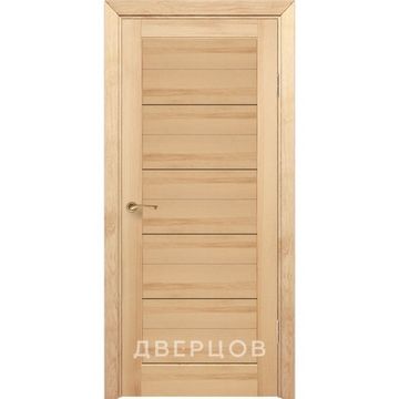 Межкомнатная дверь массив сосны Дверцов Соларино под покраску глухая