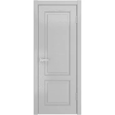 Межкомнатная дверь шпон Нео 1 ясень манхеттен глухая