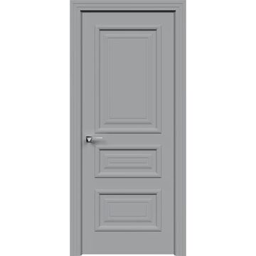 Межкомнатная дверь эмаль Прованс 3 серая глухая