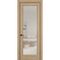Межкомнатная дверь керамик SC 3 дуб натуральный остеклённая