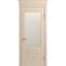Межкомнатная дверь массив бука Viporte Неаполь ваниль остеклённая