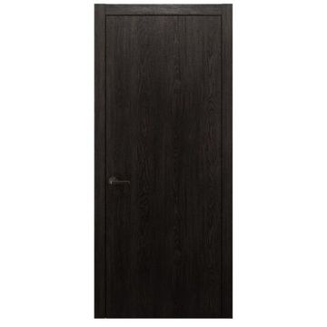 Межкомнатная дверь массив дуба Alvero Флэт-IV винтаж глухая