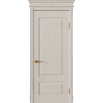 Межкомнатная дверь массив дуба Viporte Классика 1 мускато глухая