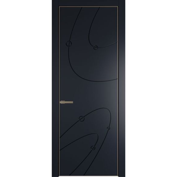 Межкомнатная дверь 5PA нэви блу глухая