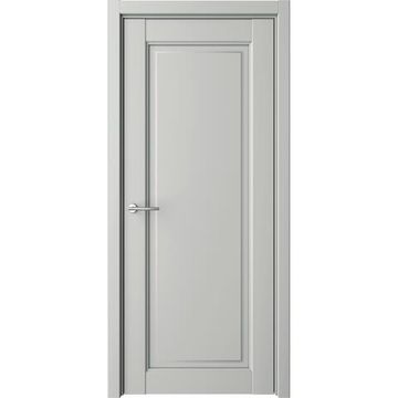 Межкомнатная дверь Эрмитаж 7 винил платина глухая