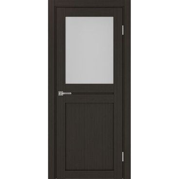 Межкомнатная дверь экошпон Турин 520.211 венге остеклённая