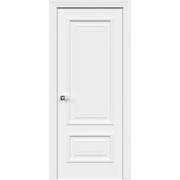Межкомнатная дверь эмаль Прованс 2 белая глухая