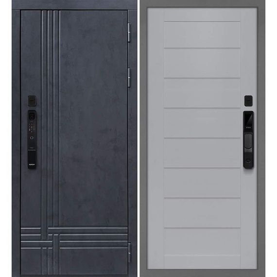 Входная дверь Осло смарт бетон антрацит панель сборная манхэттен