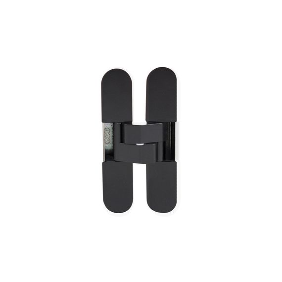 Петля дверная скрытая AGB for Profil Doors Eclipse 3.0 в цвете чёрный матовый с накладками