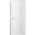 Межкомнатная дверь эмаль Albero Стиль 1 белая глухая
