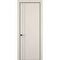 Фото межкомнатной двери керамик MN 4 жемчужный глухая