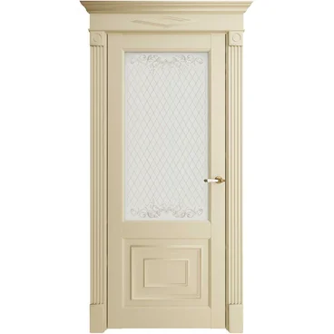 Межкомнатная дверь экошпон Uberture Florence 62002 серена керамик остеклённая