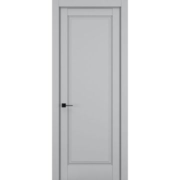 Межкомнатная дверь керамик NC 7 шеллак серый глухая