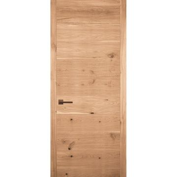 Межкомнатная дверь массив дуба Легно 7 дуб натуральный глухая