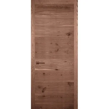 Межкомнатная дверь массив дуба Легно 7 дуб морёный глухая