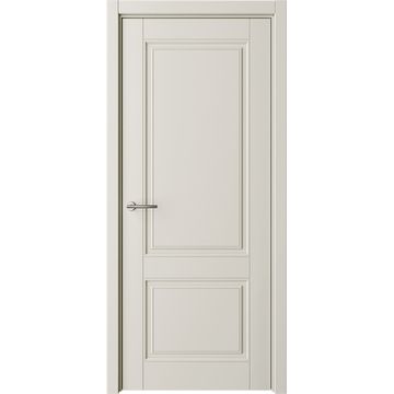 Межкомнатная дверь эмаль Классика 2 латте глухая