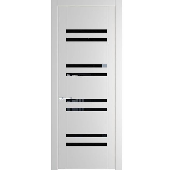 Межкомнатная дверь 1.6P крем вайт остеклённая